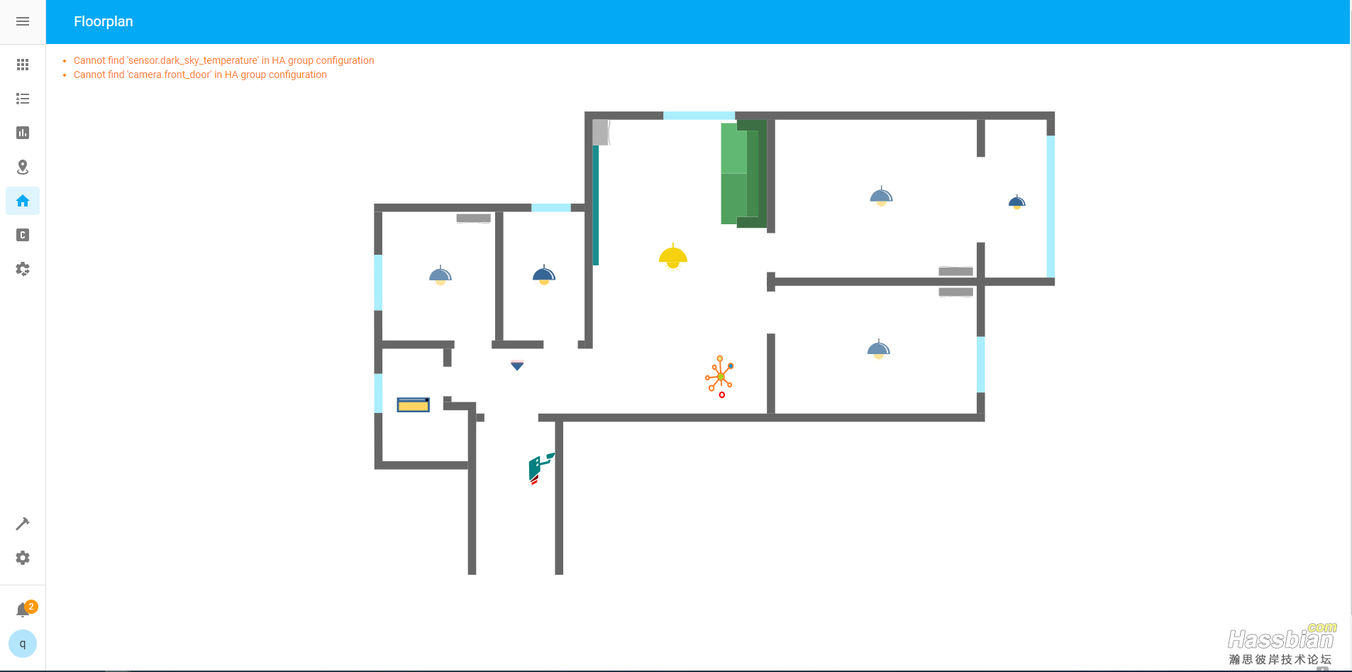 Floorplan页面