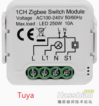 涂鸦的单路zigbee模块