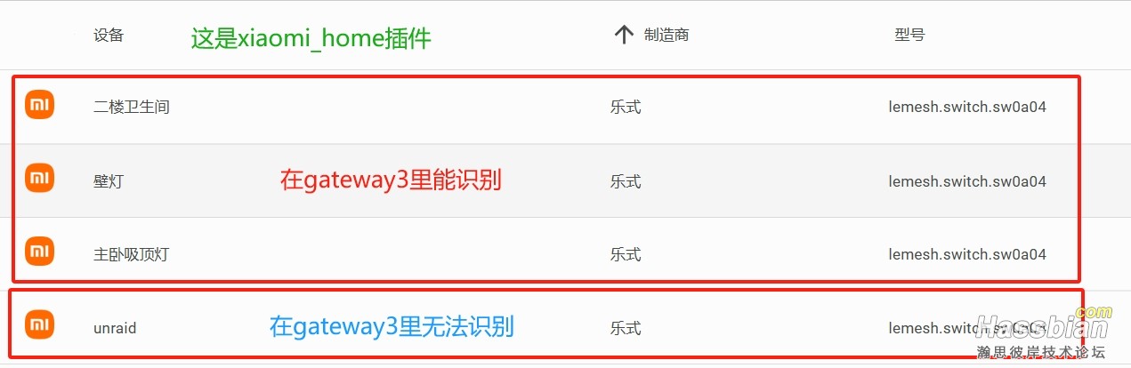 图二：xiaomi_home识别情况