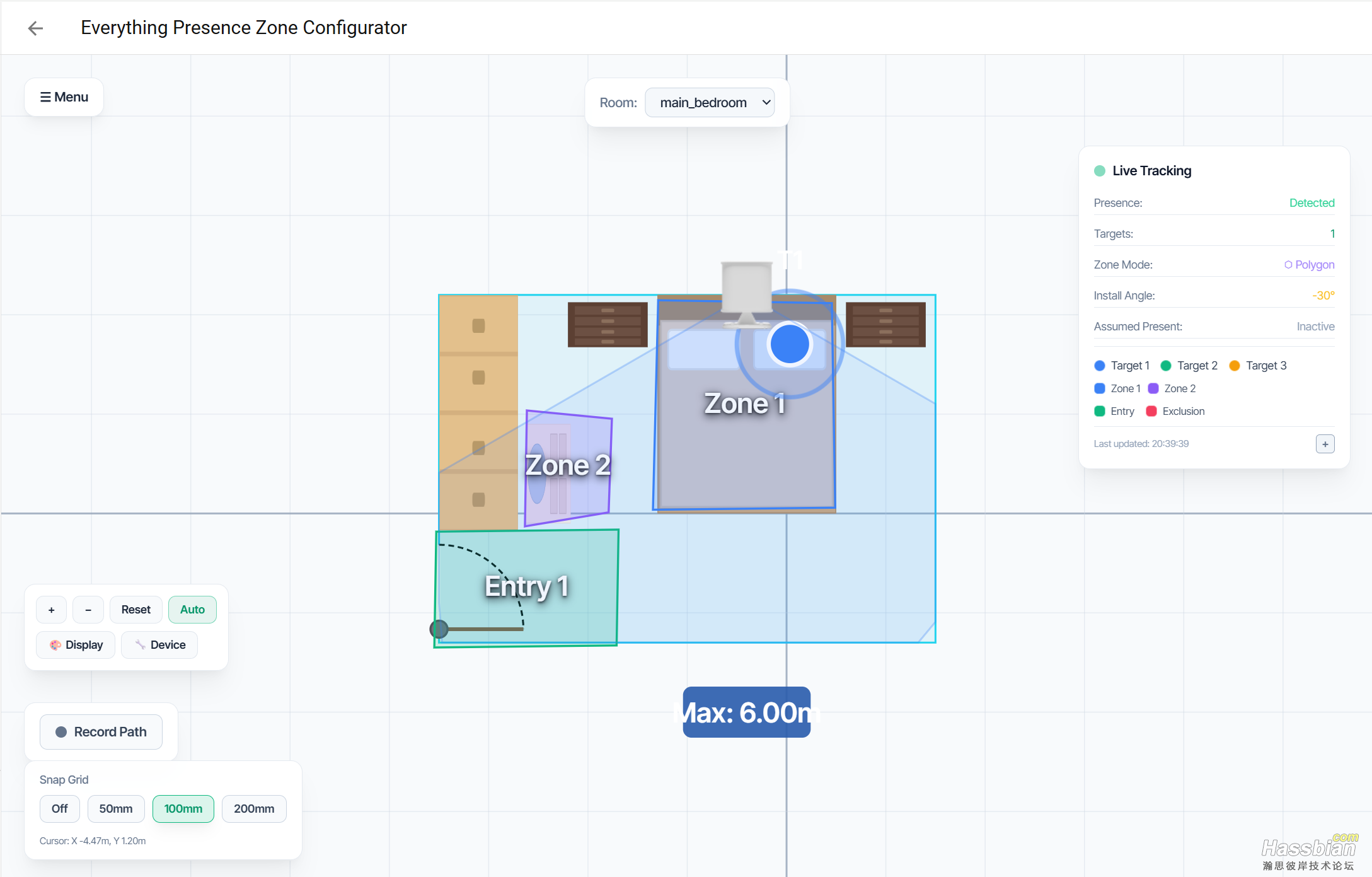 Everything Presence Zone Configurator